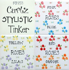 Personalised Ceramic Roses Treat Jars