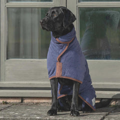 Ruff And Tumble Country Collection Dog Drying Coat French Navy
