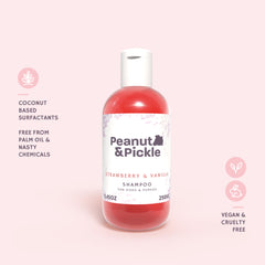 Strawberry & Vanilla Dog and Puppy Conditioning Shampoo 250ml