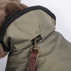 The Ultimate 2 in 1 Waterproof Dog Coat Khaki
