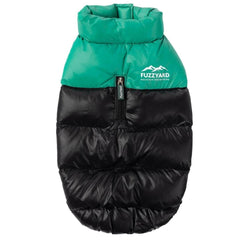FuzzYard East Harlem Puffer Dog Jacket - Green