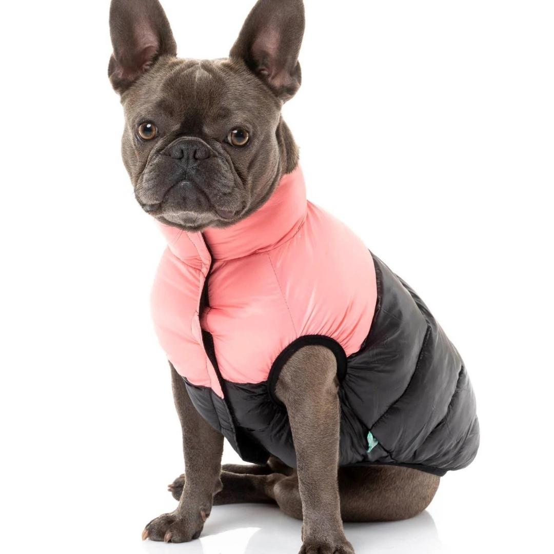 FuzzYard East Harlem Puffer Dog Jacket - Pink