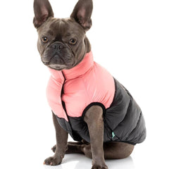 FuzzYard East Harlem Puffer Dog Jacket - Pink