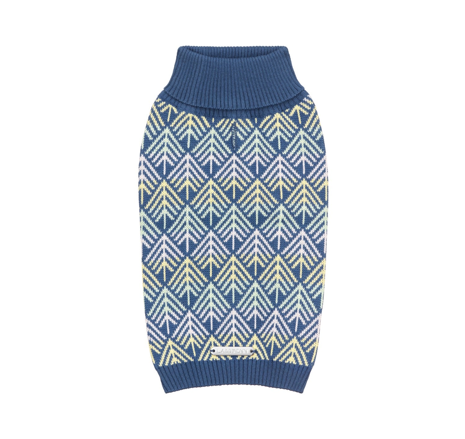 Navy Blue Stripe PULLO Dog Jumper by Labbvenn