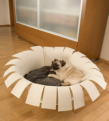 Luxury Orthopedic Memory Foam dog bed Pet Interiors Crown Felt