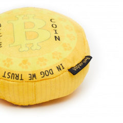Luxury BiTe Coin Plush Dog Toy | Chelsea Dogs