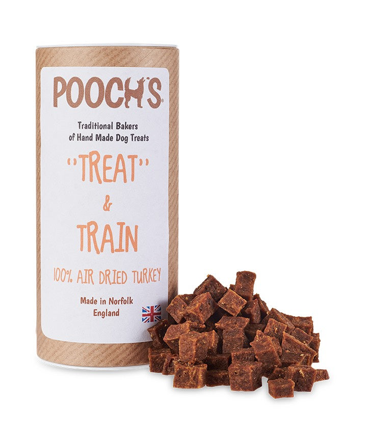 Train 'n' Treat Turkey Natural Dog Treats | Poochs