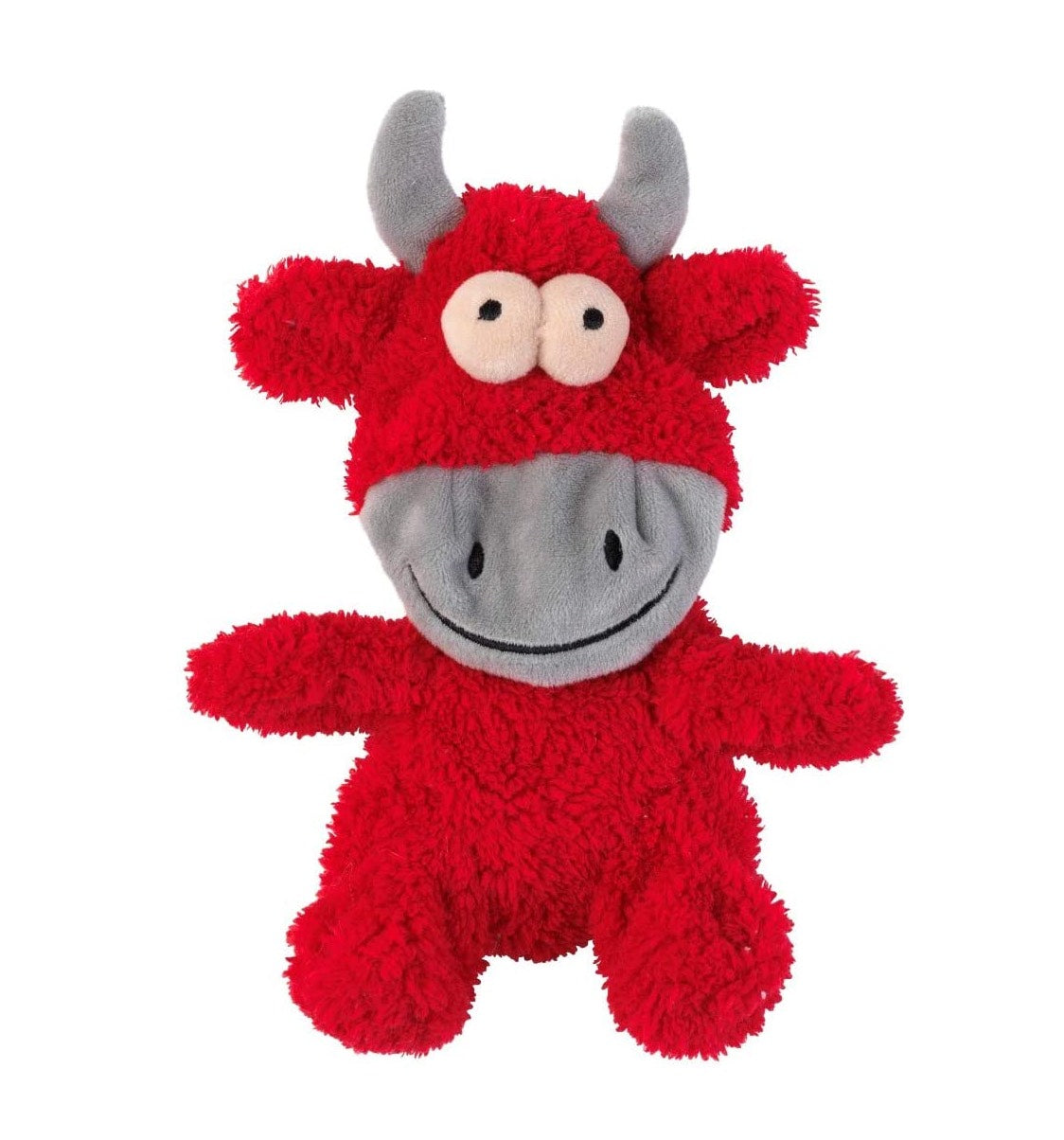 FuzzYard Flat Out Jordan the Bull Plush Dog Toy