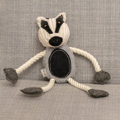 Baxter Badger Plush Dog Toy | Mutts & Hounds
