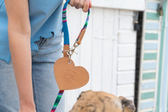 Blue Inca Cafe Dog Lead by Hiro and Wolf