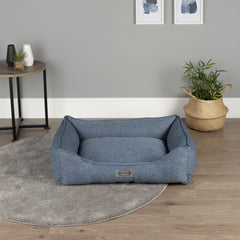 Manhattan Box Dog Bed - Denim Blue | Scruffs