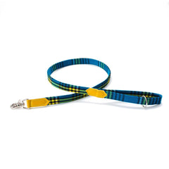 Shuka Blue Classic Dog Lead by Hiro and Wolf