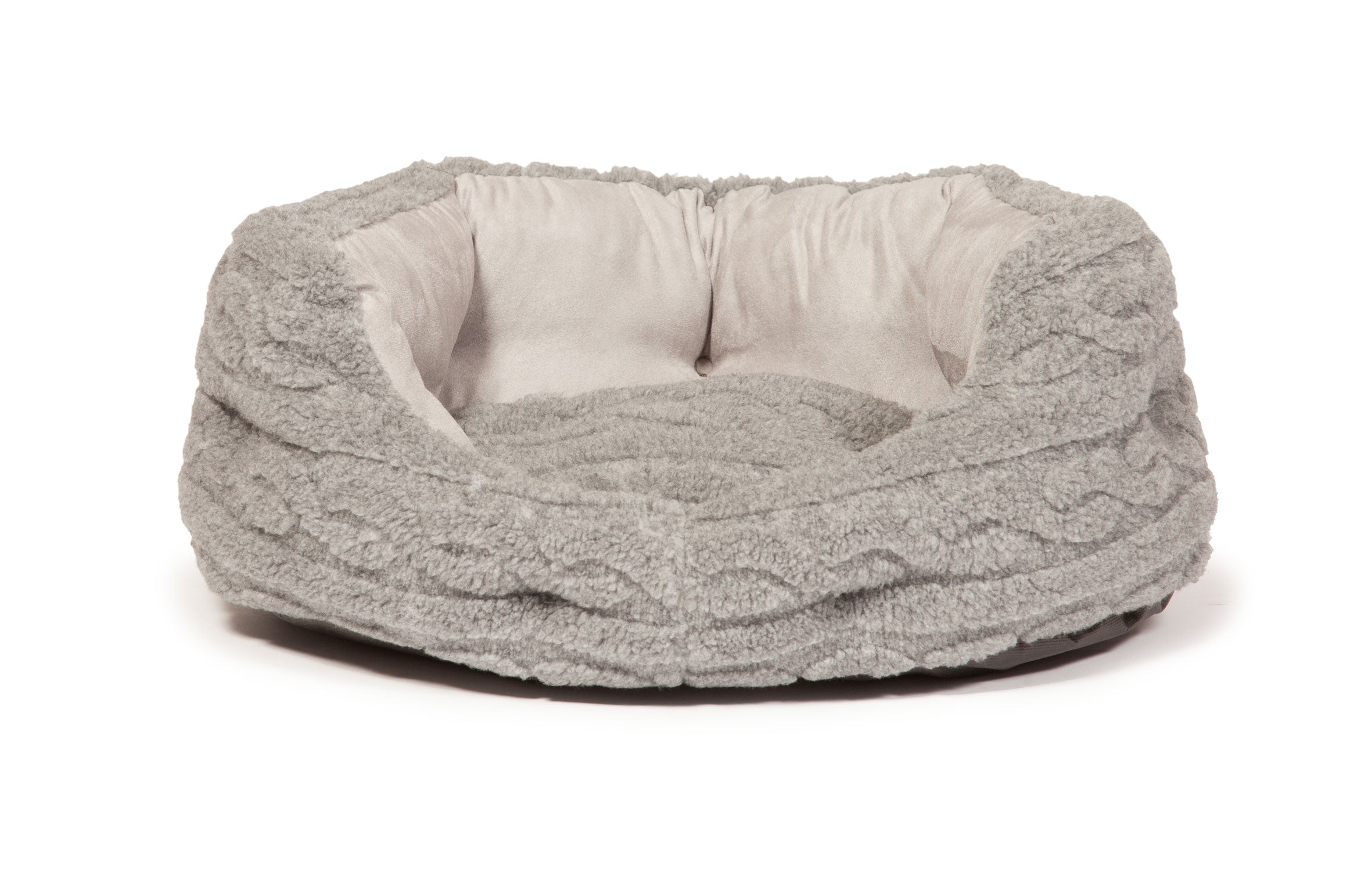 Bobble Range Soft Pewter Deluxe Slumber Dog Bed by Danish Design