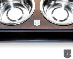 Bowl and Bone Chestnut Deli Dog Feeder