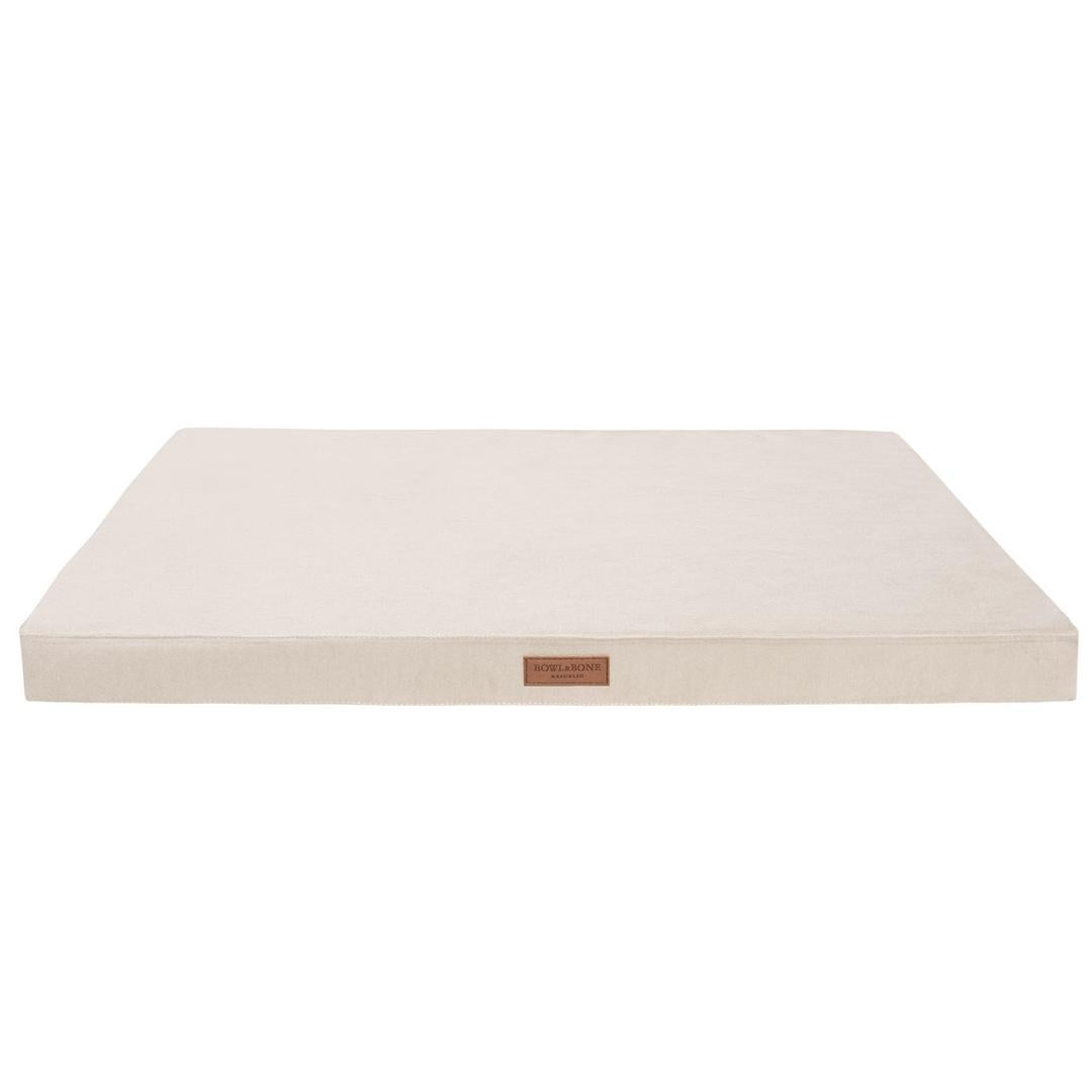 Bowl and Bone Classic Cream Foam Dog Mat
