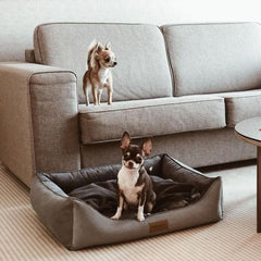 Bowl and Bone Classic Dog Bed Graphite
