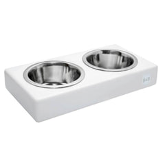 Bowl and Bone Jasmine Double Dog Feeder