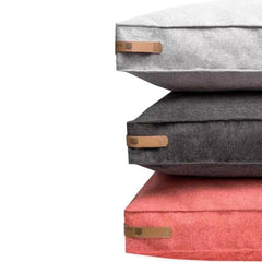 Bowl and Bone Loft Dog Cushion Bed Graphite