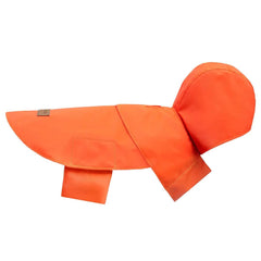 Bowl and Bone Orange Storm Dog Raincoat