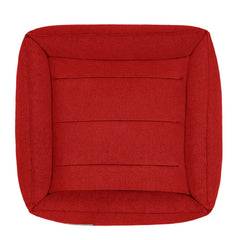 Bowl and Bone Urban Dog Bed Red | Luxury Dog Beds
