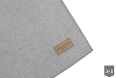 Bowl and Bone Zen Grey Dog Blanket