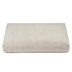 BUKLAA Light Beige Boucle Cushion Dog Bed by Labbvenn
