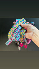 Funky Leopard Print Dog Collar | Handmade Dog Collars UK