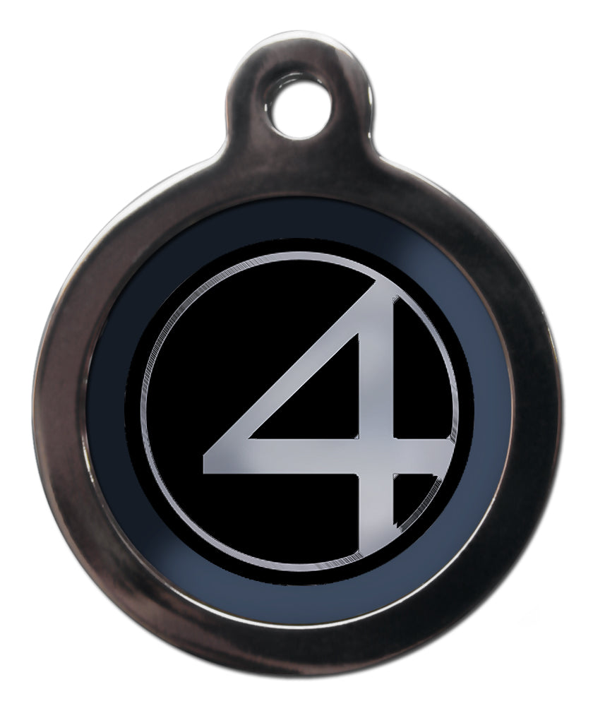 Fantastic 4 Superhero Dog Tag
