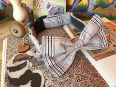 Celia Bow Wow Wow Tie Designer Dog Collar