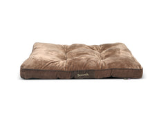 Scruffs Chester Dog Mattress Chocolate | Luxury Dog Beds