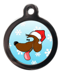 Christmas Doggie Dog Tag