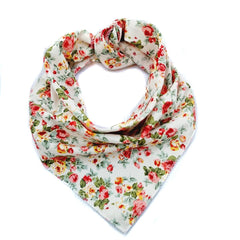 Cream Vintage Dog Bandana | Pet Pooch Boutique