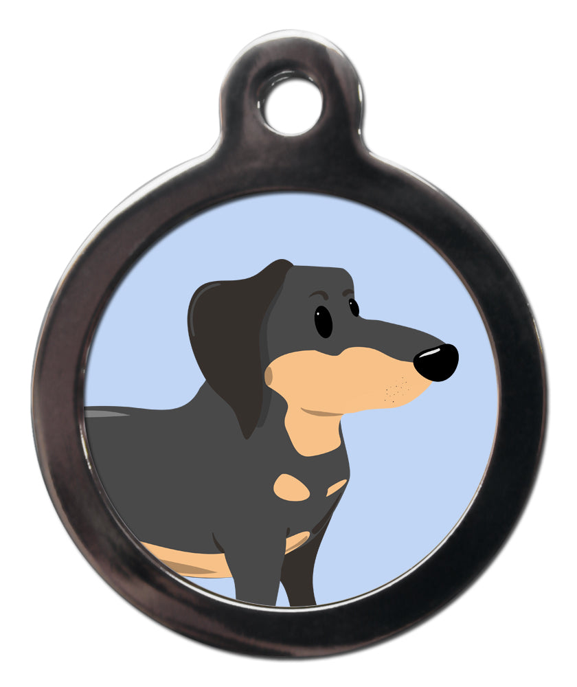 Dachshund Dog ID Tag Breed Specific Dog Tags Chelsea Dogs