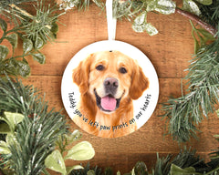 Personalised Pet Photo Keepsake Memorial Bauble