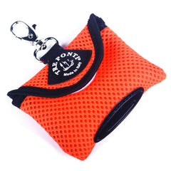 Tre Ponti Fluo Orange Mesh Poo Bag Dispenser