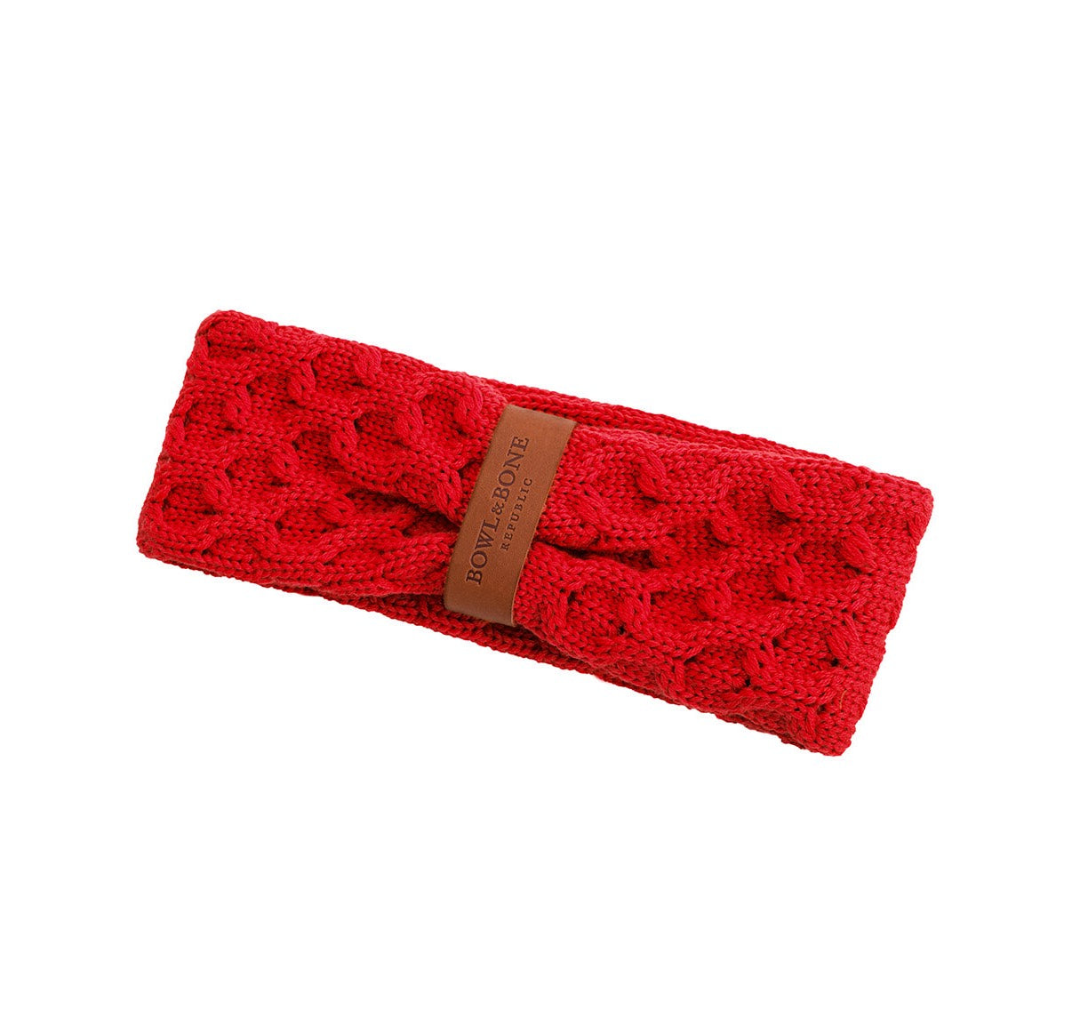 Bowl and Bone Luxury Chimney Dog Scarf Red