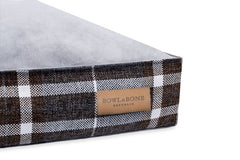 Bowl and Bone Scott Blue Dog Cushion
