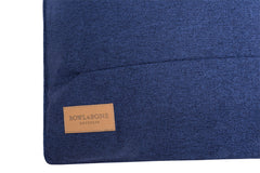 Bowl and Bone Navy Urban Dog Cushion
