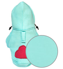 Bowl and Bone Cloud Azure Dog Hoodie