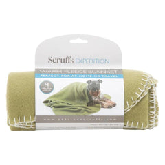 Expedition Fleece Pet Blanket - Khaki Green | Scruffs