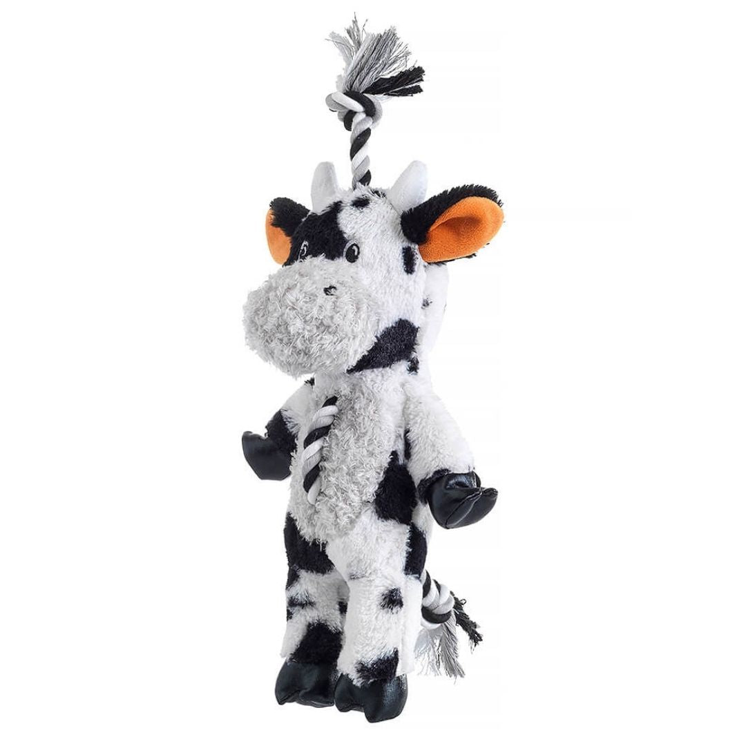 Farmyard Cow Dog Toy by House of Paws