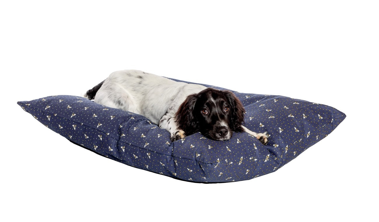 FatFace Spotty Bees Deep Duvet Dog Bed