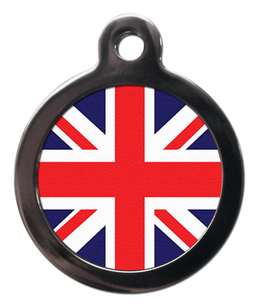 Union Jack Dog Tag