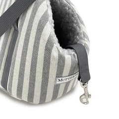 Flint Stripe Dog Carrier by Mutts & Hounds