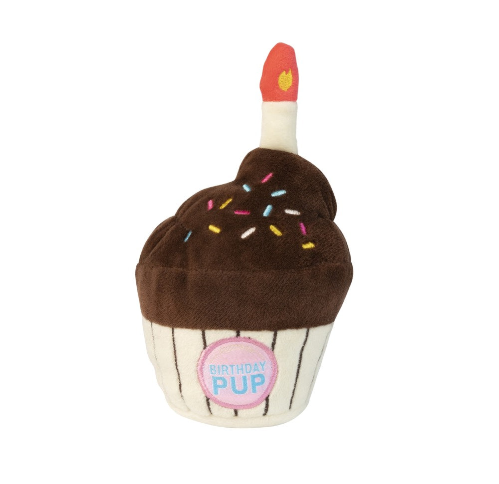 FuzzYard Birthday Cupcake Dog Toy