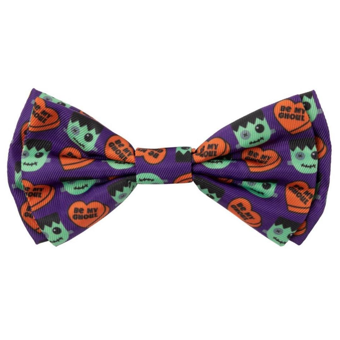 Halloween dog bow tie top