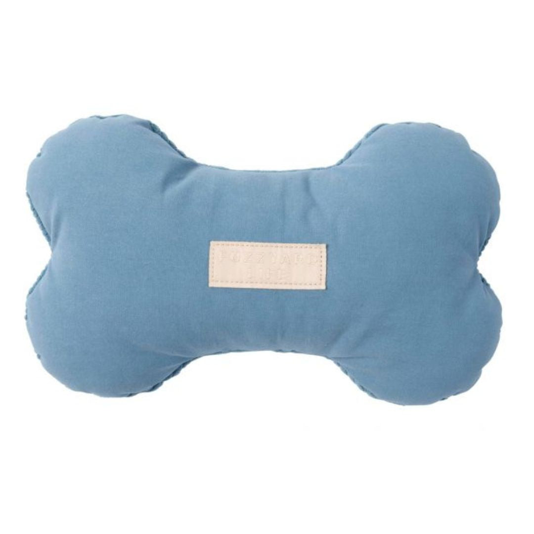 FuzzYard Life Bone Dog Toy In French Blue