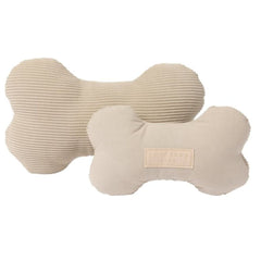 FuzzYard Life Bone Dog Toy In Sandstone