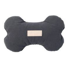 FuzzYard Life Bone Dog Toy In Slate Grey