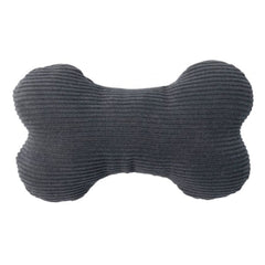 FuzzYard Life Bone Dog Toy In Slate Grey